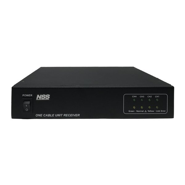 画像1: AHDワンケーブル用電源ユニット 4ch　 (1)